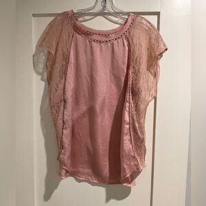 Feather Bone Top by Anthropologie